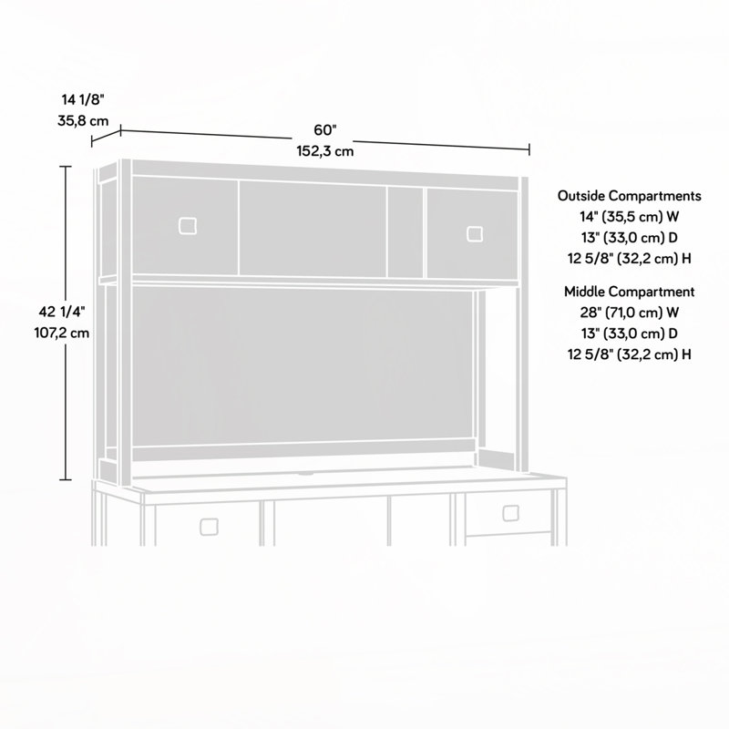 Tablette de rangement pour huche