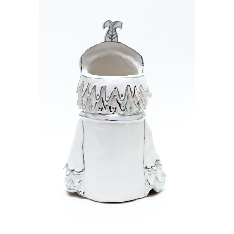 Cleopatra Handmade Ceramic Table Vase
