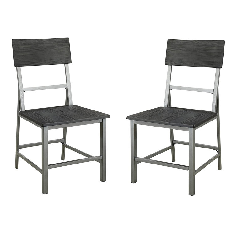 Mckain 17.75'' H Metal Side Chair