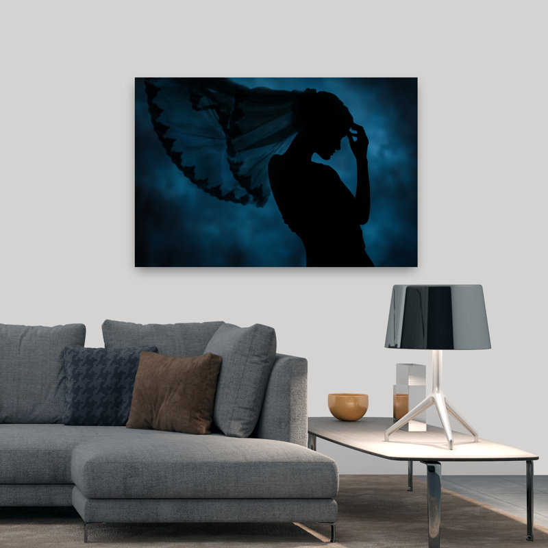 Art contemporain, "The Bride", H 48 po x l 32 po