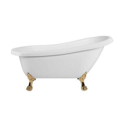 Charleston 66.75'' x 28'' Freestanding Soaking Acrylic Bathtub