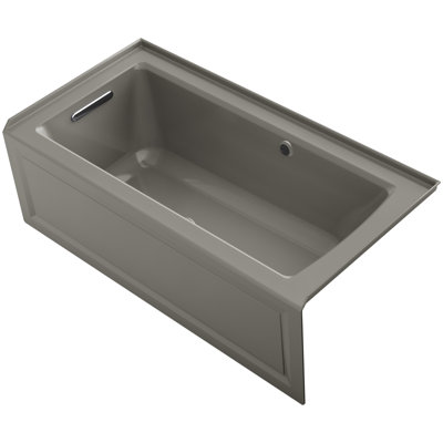 Archer Alcove BubbleMassage Air Bath with Integral Apron, Bask Heated Surface