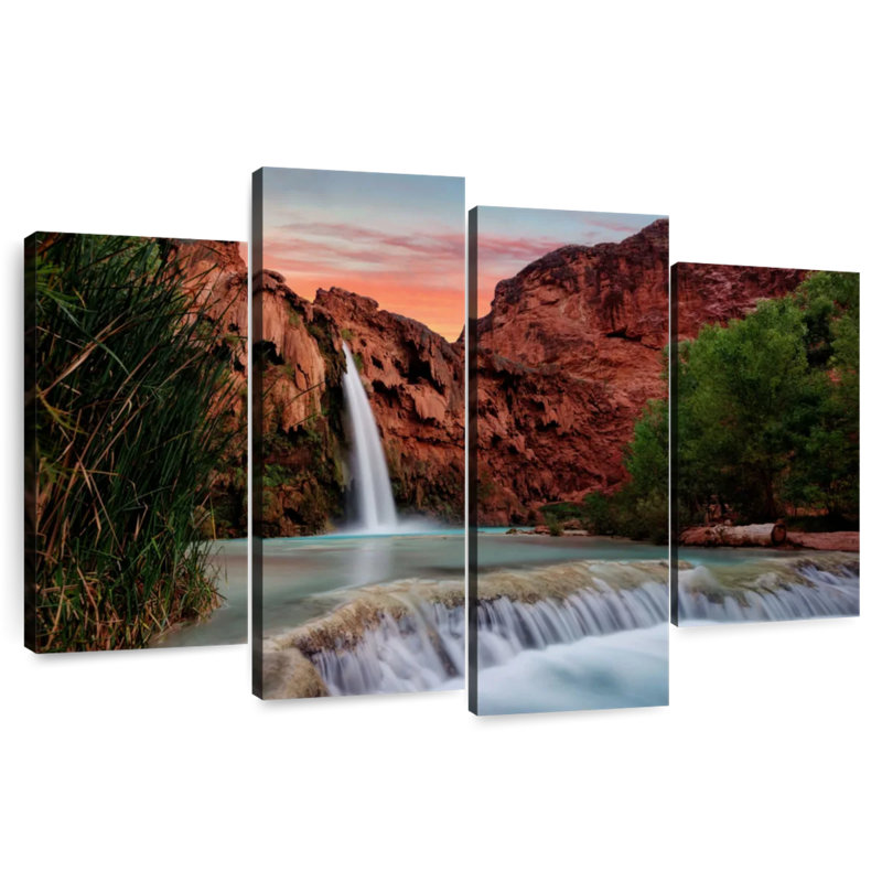 Alvord Havasu Waterfall, 32" H x 52" W