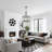 Setser Modern 5-Light Lantern Round Chandelier