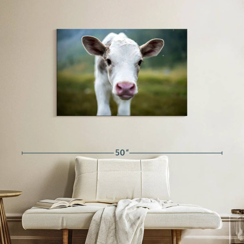 Brampt Small Cow, 26" H x 39" W