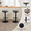 Parshall Swivel Upholstered Adjustable Height Counter Stool with Metal Frame-2037847570-2037847583