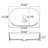 23'' x 13'' Oval Sink Matte Finish Modern Stone Countertop Bathroom Vanity Vessel Sink-90753123-90753124