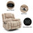 Kinue 41.3" W Swivel Upholstered Recliner with Massage and Heat-1203195938