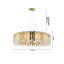 Transitional 20 Light Gold Crystal Chandelier-436464429-436464428