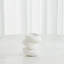 Pradier Candle Holder-White-Sm