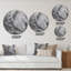 «Gray Wavy», art mural moderne-68849903