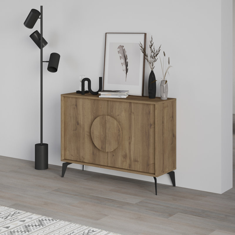 Kaira 2-Door Cabinet Stylish Storage Solution for Modern Living Spaces, Hitit