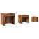 Nesting Tables 3 pcs Engineered Wood