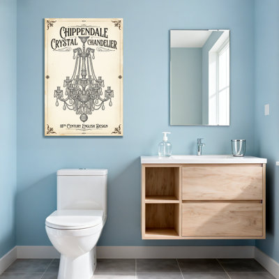 Impression de lustre en cristal Fashion Chippendale