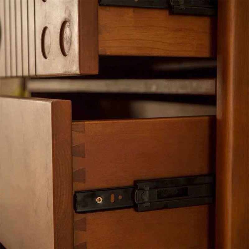 Nordic Retro Relief Accent Chest