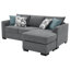 Canapé-lit modulaire rembourré Bevis-338241226