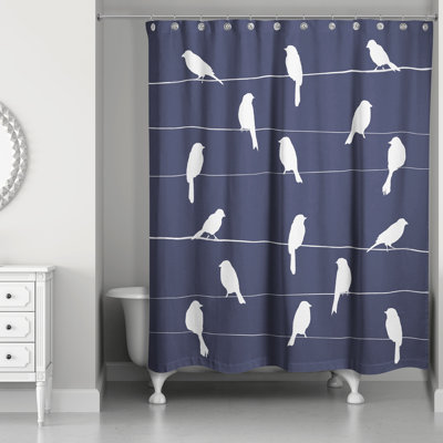Rideau de douche simple Dequinton