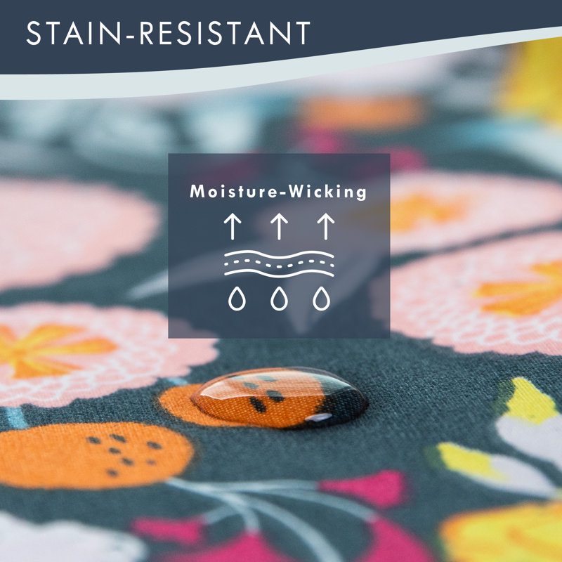 Full Size Gray and Yellow Floral Microfiber Bedding Set