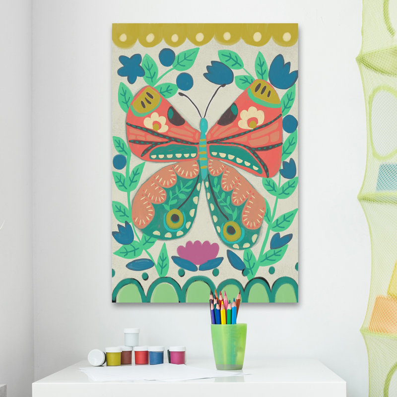 Petit «Flutterfly I», reproduction sur toile tendue Petit, H 18 po x l 12 po x P 1,5 po