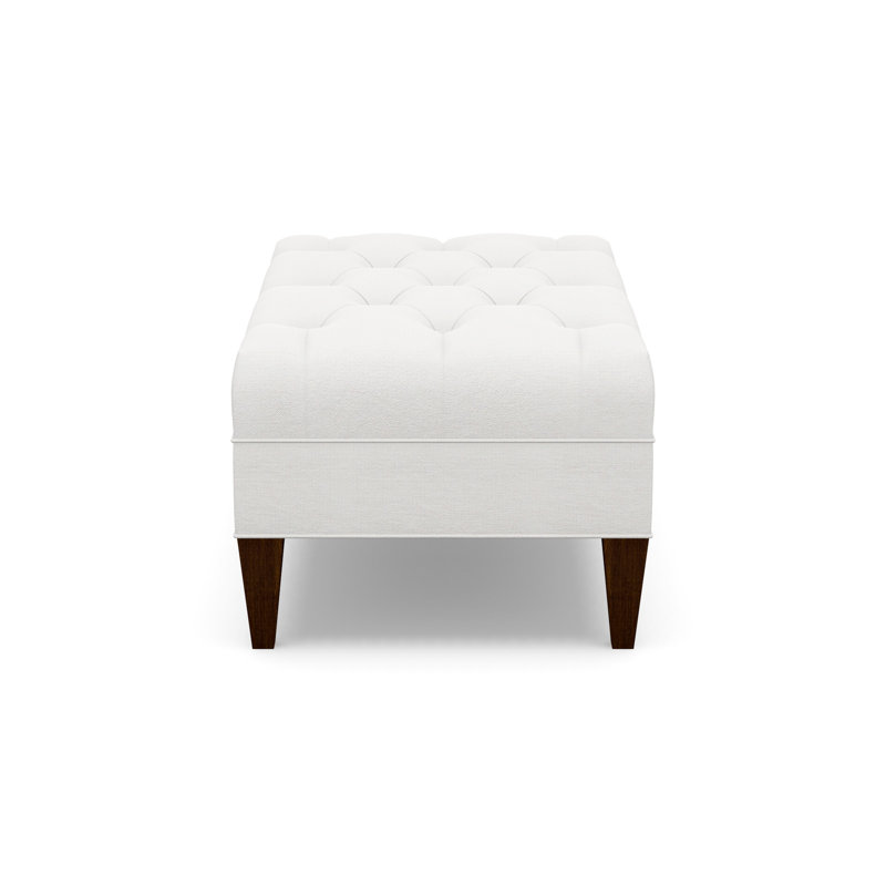 Tufted Ottoman, 5246-99, Walnut