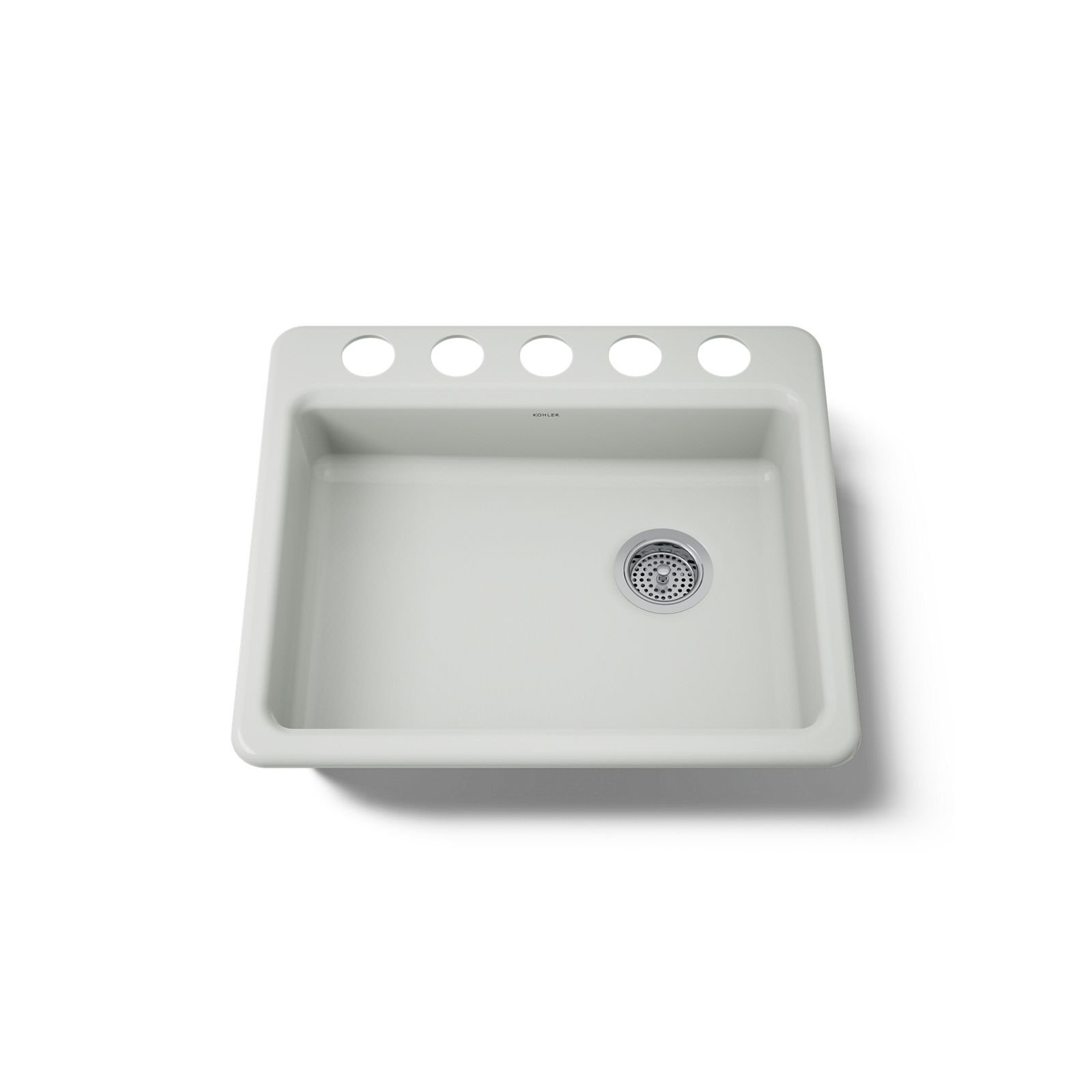 Riverby 25" L x 22" W Undermount Single Bowl Kitchen Sink, Sea Salt