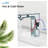 Chrome Bathroom Sink Faucet Smart Sensor 1 Hole LED Temp Display Lavatory Vanity Mixer Taps