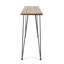 TABLE INDUSTRIELLE EN BOIS ET EN MÉTAL