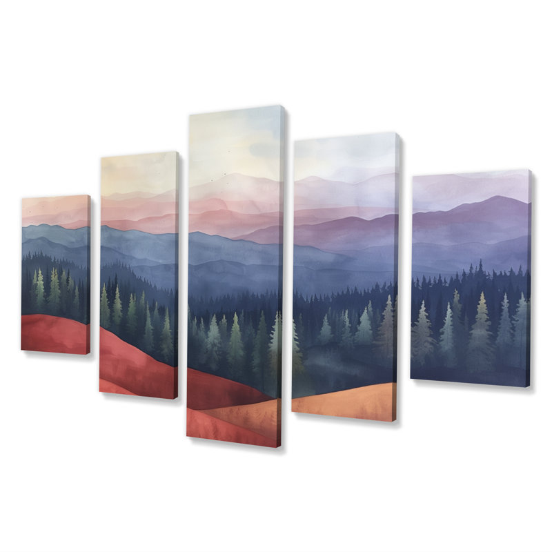 Christner - campagne, ensemble d'art sur toile