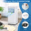 Climatiseur portatif 8 000 BTU avec télécommande