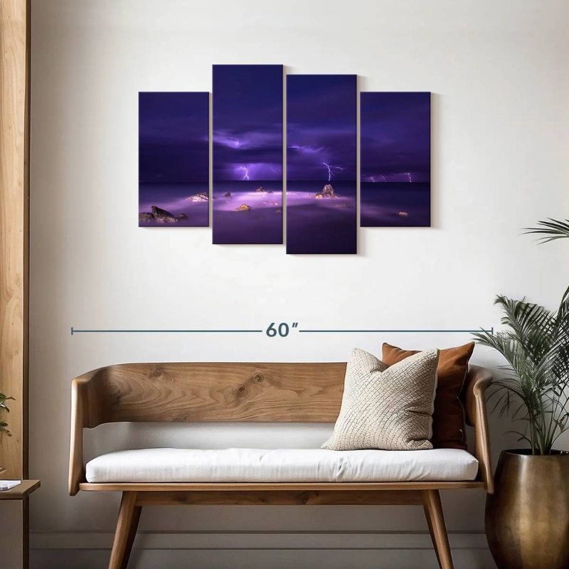 Éclairage de plage mauve Alvord