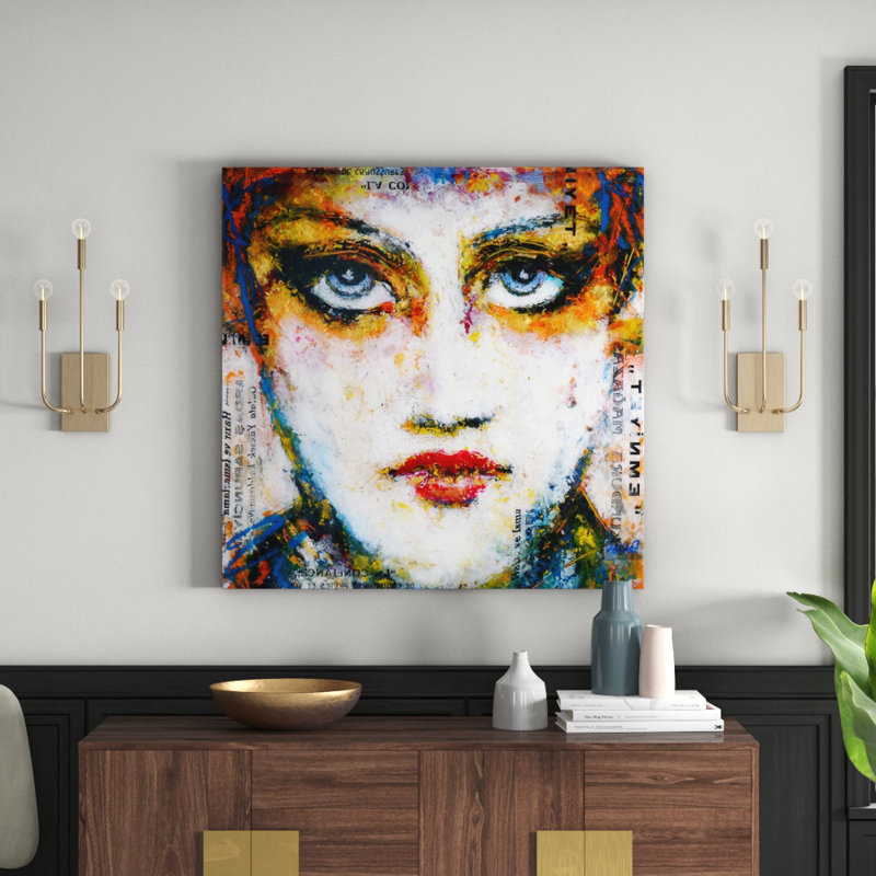 Lana Greben - Wrapped Canvas Painting, 101cm H x 101cm W x 3.81cm D