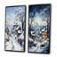 «Harmony Of Winter Village I», 2 pièces sur toile-898631512-898631515