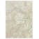 Tapis abstrait vert et beige Ksamil