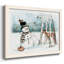 «Snow Friends», reproduction sur toile encadrée-96273035-96273036