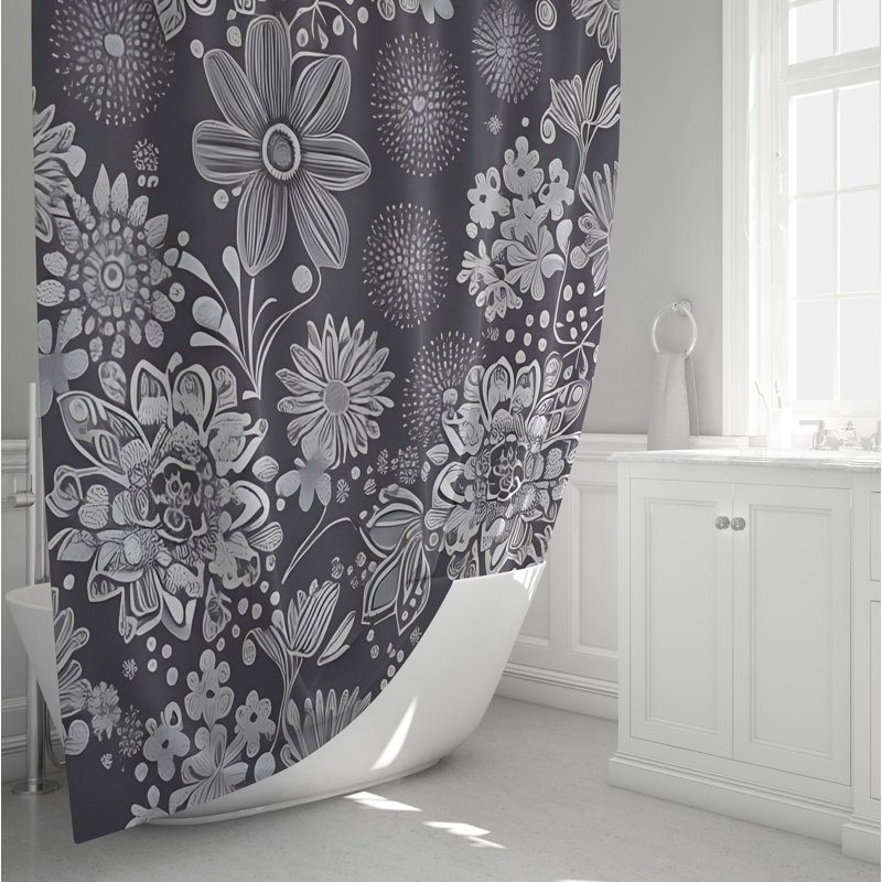 Rideau de douche Cleaster, H 72 po x l 70 po