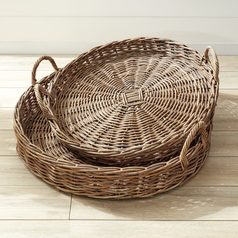 Normandy 2 Piece Low Basket Set