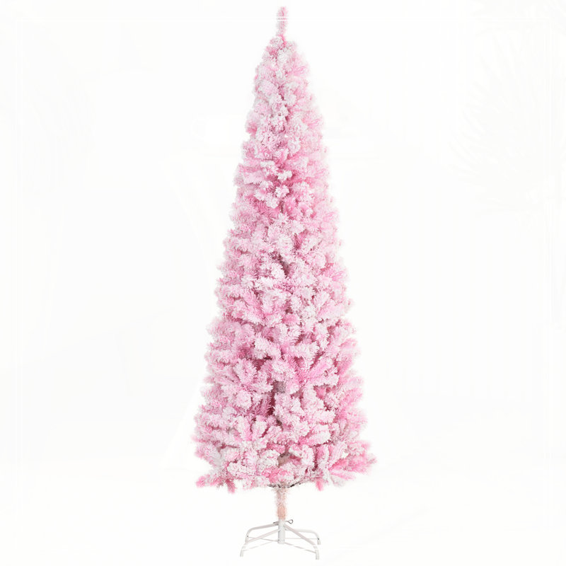 Arbre de Noël artificiel enneigé 7,5 pi de hauteur