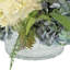 Betsy Miller Hydrangea Floral Arrangement in Glass Vase-1214343462