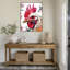 «Red Rooster» par Ilora, reproduction d'art sur toile encadrée-630871090