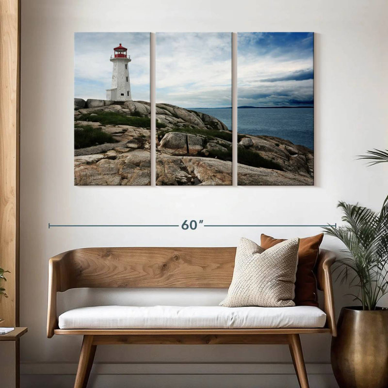 Phare Lilie à Peggy's Cove, H 32 po x l 50 po