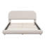 Structure de lit plateforme tapissier grand