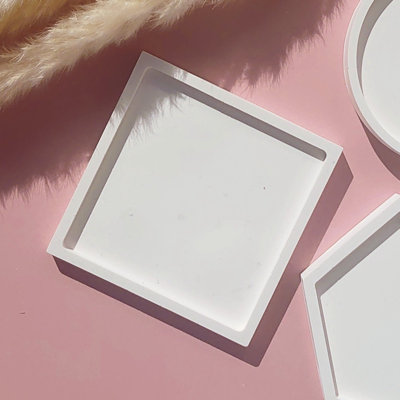 Stoneware Square 1 Piece Coaster