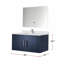 Lavabo de baignoire avec robinet et miroir à DEL-2045138737-2045138742