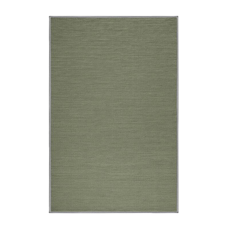 Tapis brun uni lavable à la machine, Tapis de couloir 2 pi x 5 pi