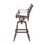 Tabouret d'extérieur Shiny Copper