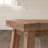 Colynn Saddle Seat Bench with Angled Frame, Sandblasted Acacia Wood-1829811174