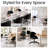 Home Chair Office Desk Chair Teddy Fleece Fabric Vanity Chair - High Backrest Compact Swivel Cute Makeup Desk Chair-1195455901