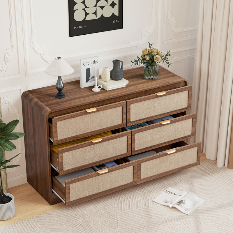 Commode à 6 tiroirs l 47,24 po