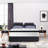 King Size 12 Inch Medium Plush Individual Pocket Spring Memory Foam Mattress-1153699230