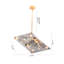 Lustre à abat-jour géométrique 9 lumières Modern-2030035261-2030035262